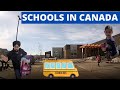 Schooling & Daycare system in CANADA | Surprised ARIA at her school