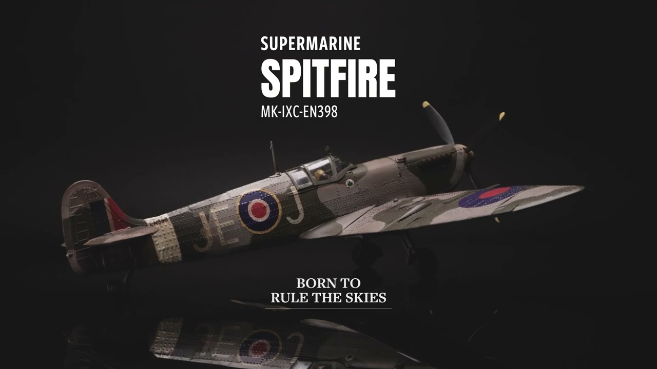 Supermarine Spitfire 1/24 Model kit OcCre - Taiwan Launch