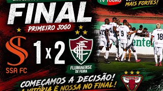 SSA FC 1 X 2 Fluminense de Feira Final do Baiano Série B 26.07.2026 - TV Touro