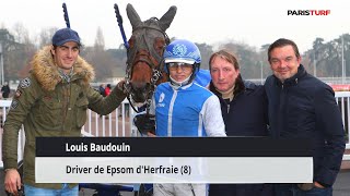 Louis Baudouin, driver de Epsom d'Herfraie (05/10 à Laval)