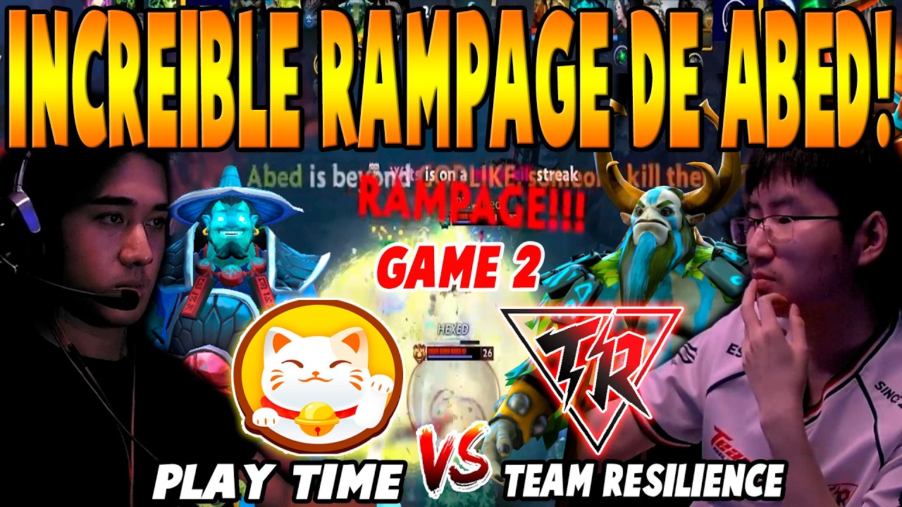 PLAY TIME vs TEAM RESILIENCE [GAME 2] BO3 - SEMIFINAL "ABED vs ERIKA" - GAMES OF THE FUTURE26 DOTA 2