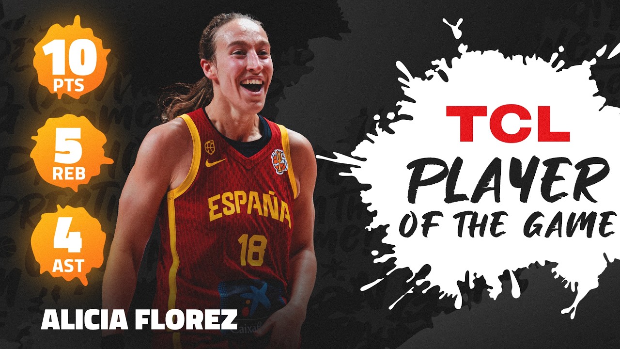 🇪🇸 Alicia Florez (10 PTS) | TCL Player Of The Game | AUS v ESP | FIBA Women's World Cup 2026
