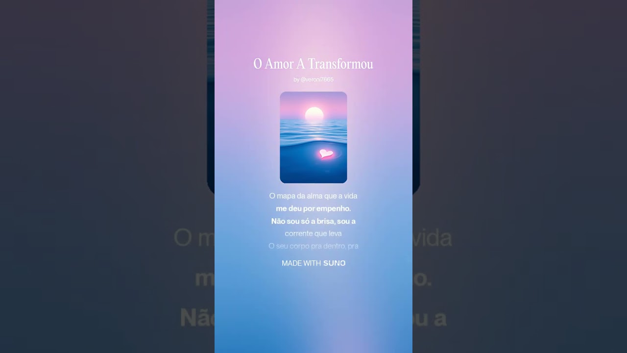 O Amor A Transformou