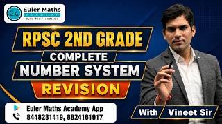 RPSC 2nd Grade | Mathematics | परीक्षा पर अंतिम प्रहार | Number System | Complete Revision Class