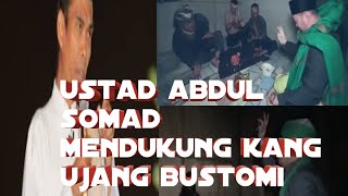 virall|| ustad abdul somad mendukung kang ujang bustomi