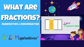 What Are Fractions? | Numerator, Denominator, and a Part of a Whole