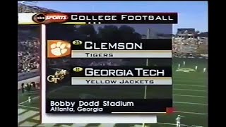 2001 Clemson @ #8 Georgia Tech No Huddle