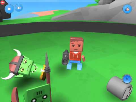 [Blocksworld HD] People vs Monsters.