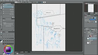 Let's create a manga : Creating frames|CLIP STUDIO PAINT - YouTube