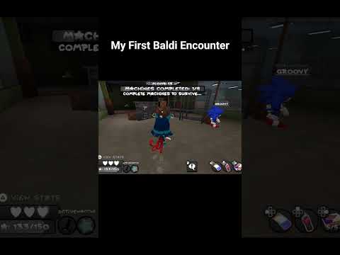 My First Baldi Encounter on 🌻Slendy tales die of dimensional saken world #dandysworld #roblox