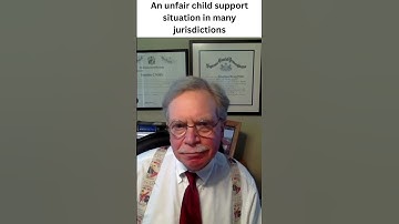 AN UNFAIR CHILD SUPPORT SITUATION #childsupport #divorce #thepracticaldivorcelawyer #shorts