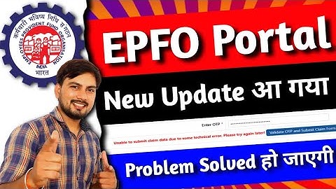 Problem Solved unable to submit claim data due to some technical error. please try again later 2025