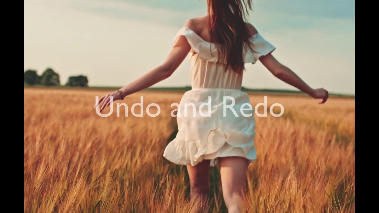 How To Use Undo & Redo - YouTube