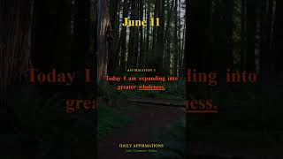 Today I Am - Nurturing | Daily Affirmation June 11