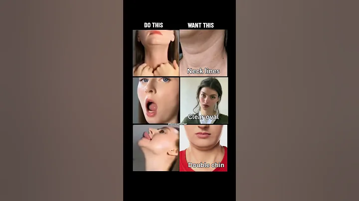 Jawline Glow Up in 7 Days | Face Yoga for Double Chin & Neck ✨️ #glowup #jawline #faceyoga #viral