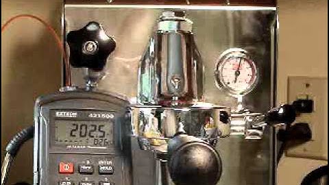 Quick Mill Alexia - Temp Surf Part 2 (stock thermostat)