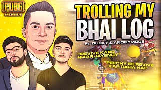 Trolling With Star ANONYMOUS & Ducky Bhai | PAKISTANI Girl Reaction - PUBG Mobile