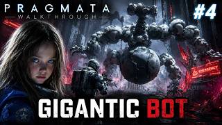 GIGANTIC BOT Boss Fight & Lim Eraser Ability - Pragmata Walkthrough Part 4 [4K 60FPS]
