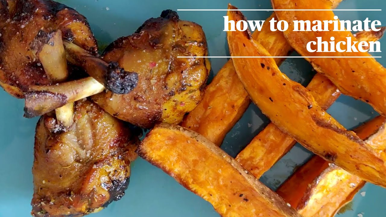 How to marinate chicken Chicken recipe Chicken marinade with orange