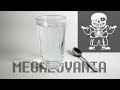 Undertale - Megalovania with glass of water and a spoon 
