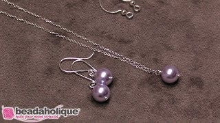 Quick, Easy & Elegant Wedding Jewelry: Bridesmaids Earring and Necklace Set with Swarovski Pearls Quick, Easy & Elegant Wedding Jewelry: Bridesmaids Earring and Necklace Set with Swarovski Pearls