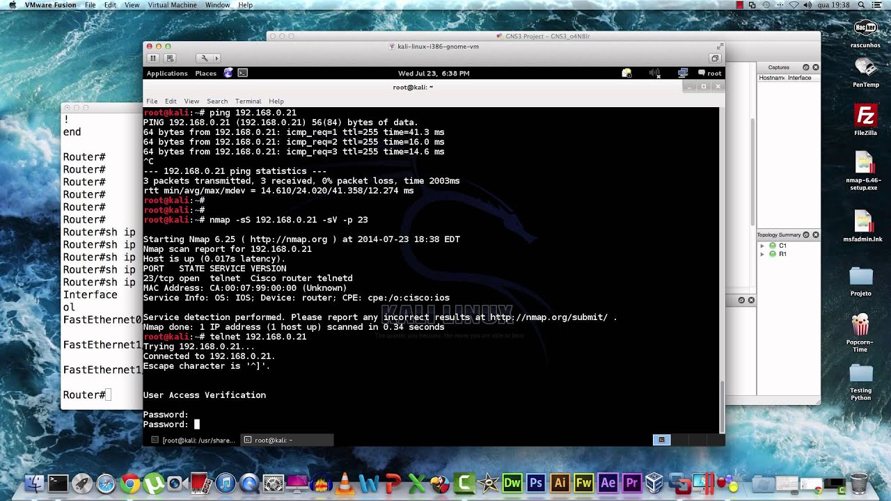 Brute Force Cisco Router GNS 3 Kali Linux YouTube