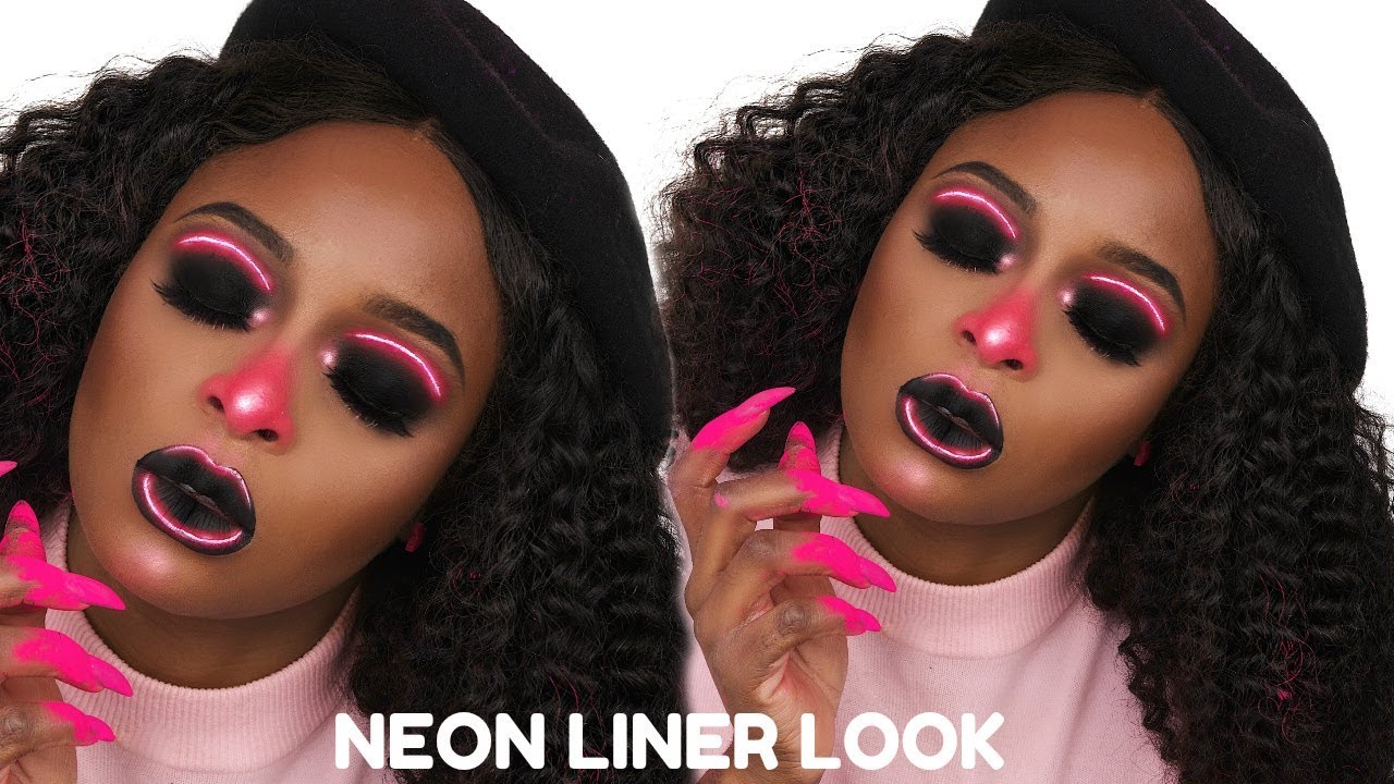 NEON LINER MAKEUP TUTORIAL