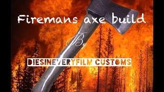 making a Diresta inspired firemans axe