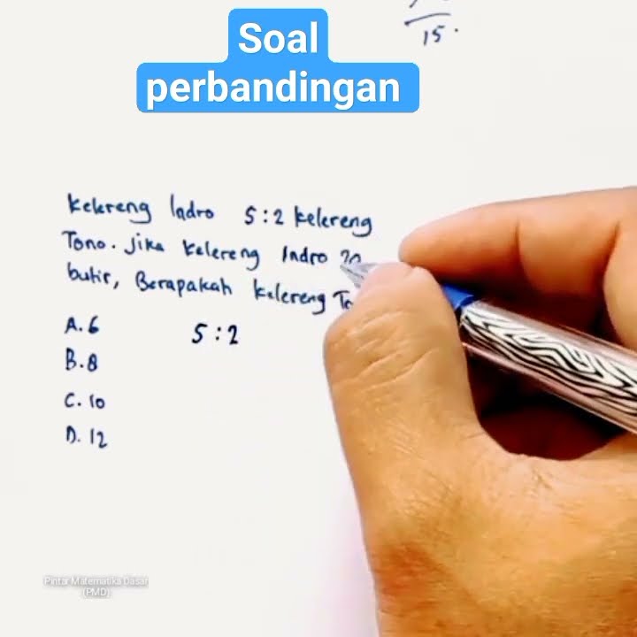 Trick numbers soal perbandingan