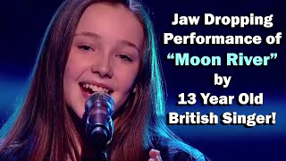 Stunning Performance of "Moon River" by Lucy Thomas 