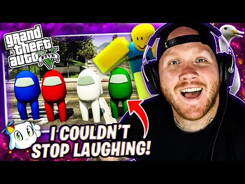TIMTHETATMAN REACTS TO GTA 5 FUNNY MODDED MOMENTS!