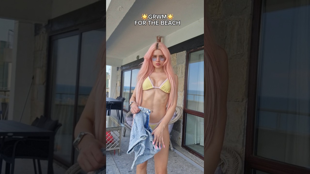 GRWM for the beach🌊