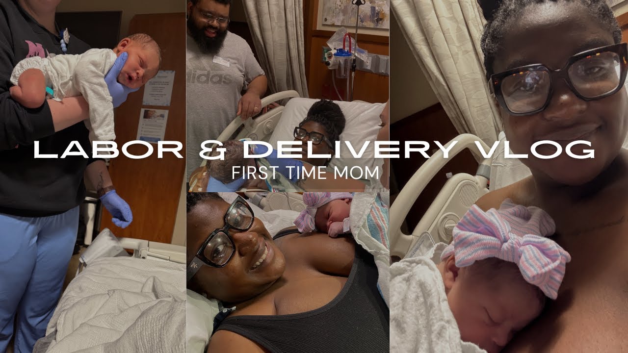 LABOR AND DELIVERY VLOG | FIRST TIME MOM