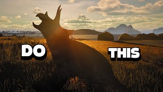 Where and how to grow a Triceratops as quickly as possible | The Isle