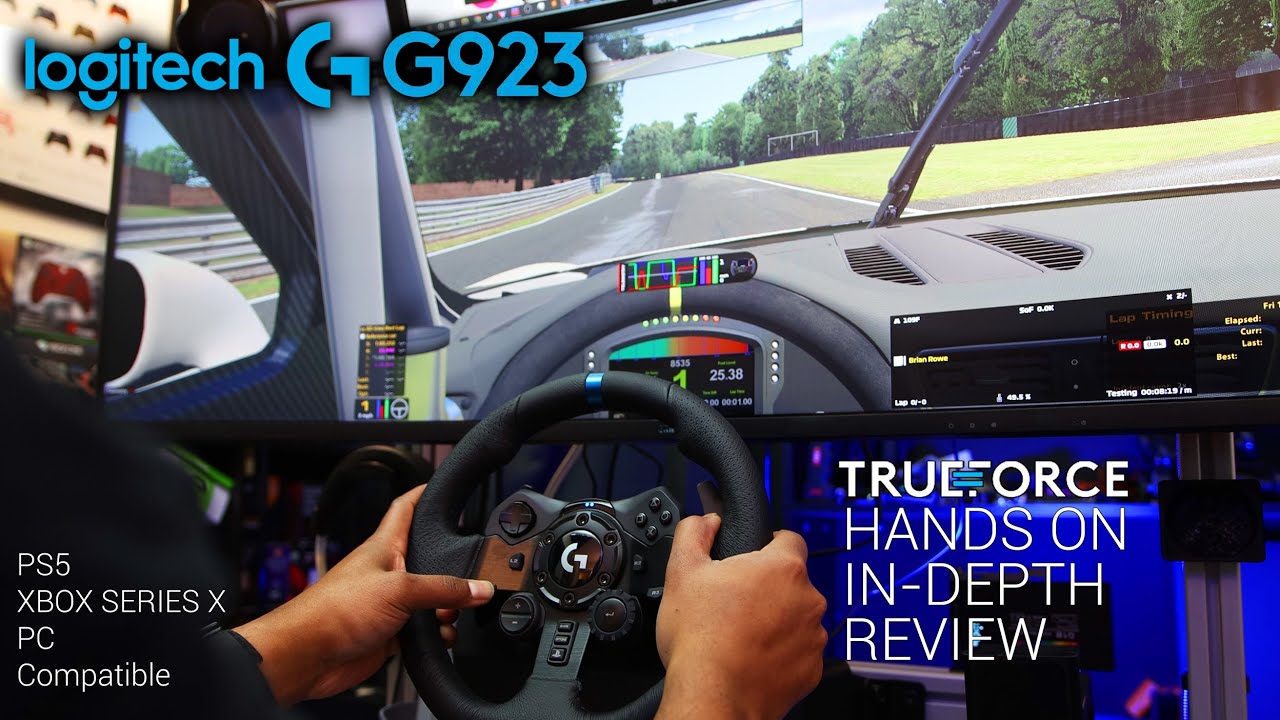 Unboxing & Test Drive of LOGITECH G923 RACING WHEEL & SHIFTER in