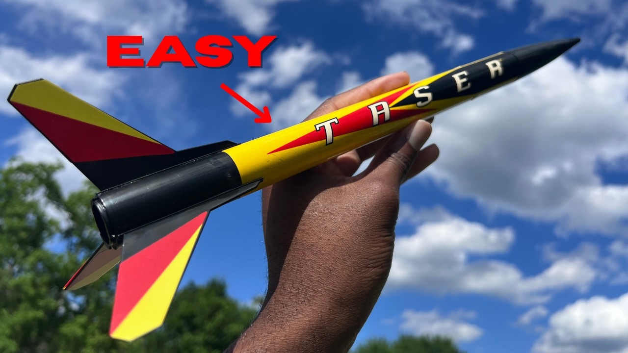 Building Small Rockets How To Build A Beginner Rocket - YouTube