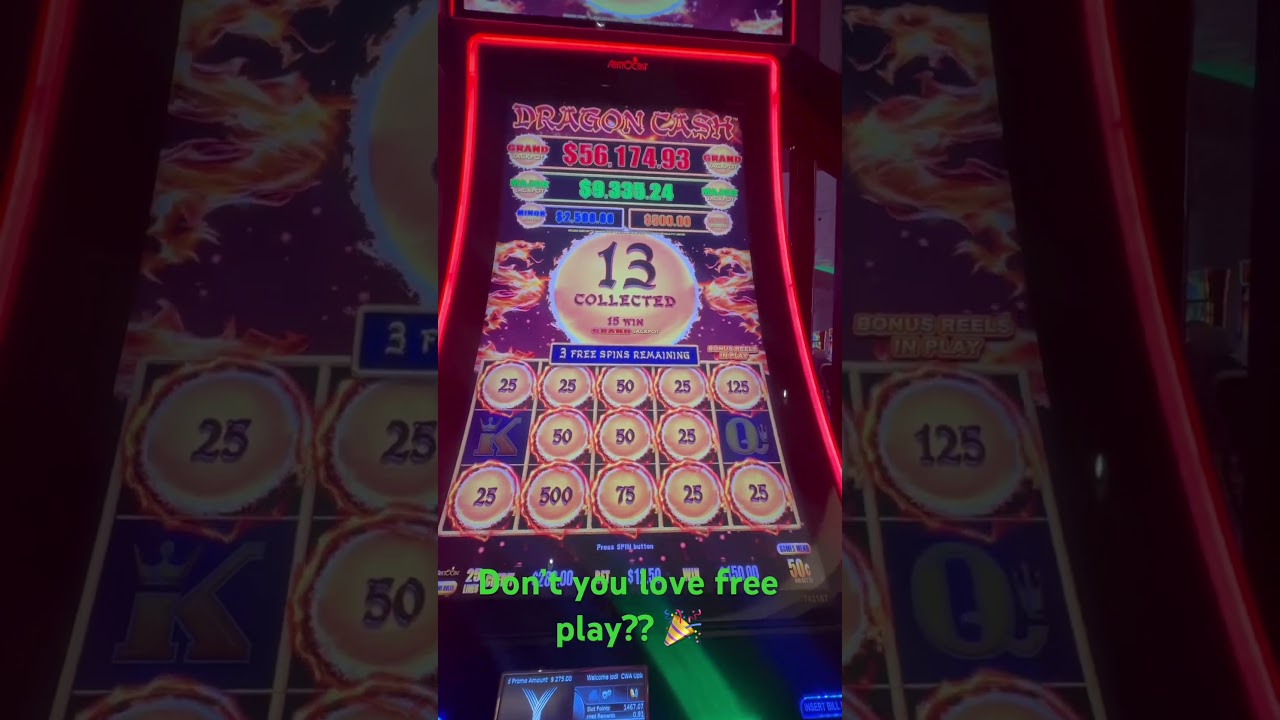 Good thing I stopped for my free play before driving to Vegas 