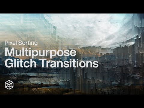 Premiere Pro Template: Pixel Sorting - Multipurpose Glitch Transitions