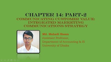 Chapter 14 Part 2 I Communicating Customer Value:Integrated Marketing Communications Strategy I