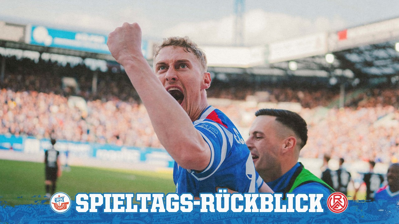 📼 Rückblick auf den 26. Spieltag: F.C. Hansa Rostock vs. Rot-Weiss Essen | 3. Liga ⚽