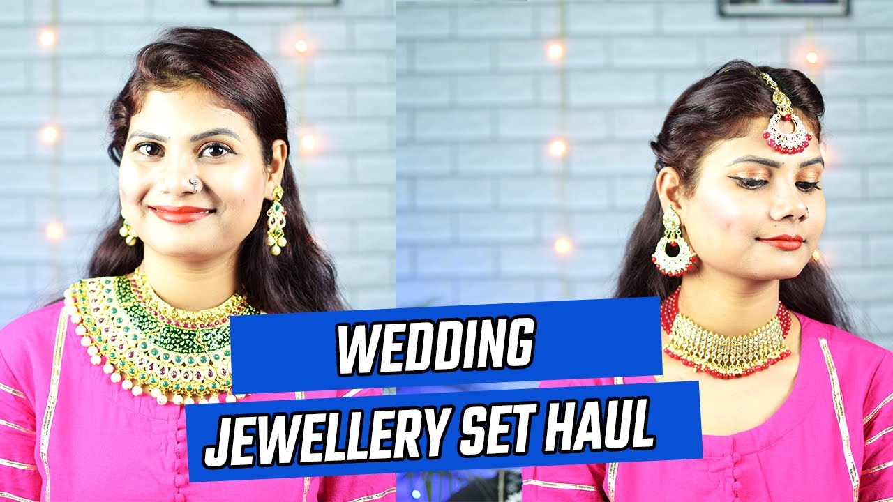 Flipkart Wedding Jewellery Haul AMAZON JEWELLERY Haul Wedding