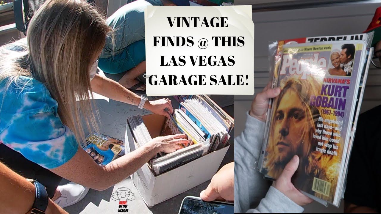 VINTAGE FINDS | Las Vegas Garage Sale Vlog
