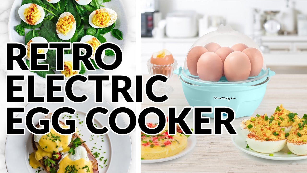 Nostalgia Retro Series 7-Egg Aqua Egg Cooker EC7AQ - The Home Depot