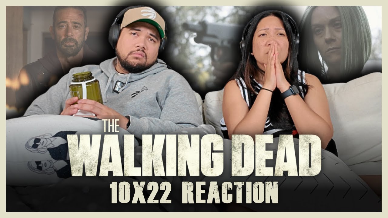 Couple watches *WALKING DEAD* for the First Time! | 10x22 | Here's Negan