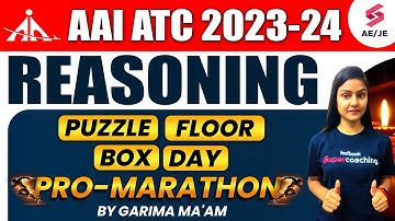 AAI ATC Reasoning Marathon 2023 | AAI ATC 2023 Reasoning | By Garima Ma