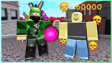 Donating 60,000 TOKENS TO NOOB | Super Power Training Simulator