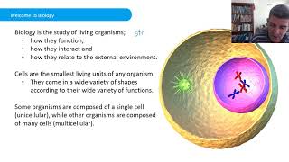 CBL#1 Introduction to Cells