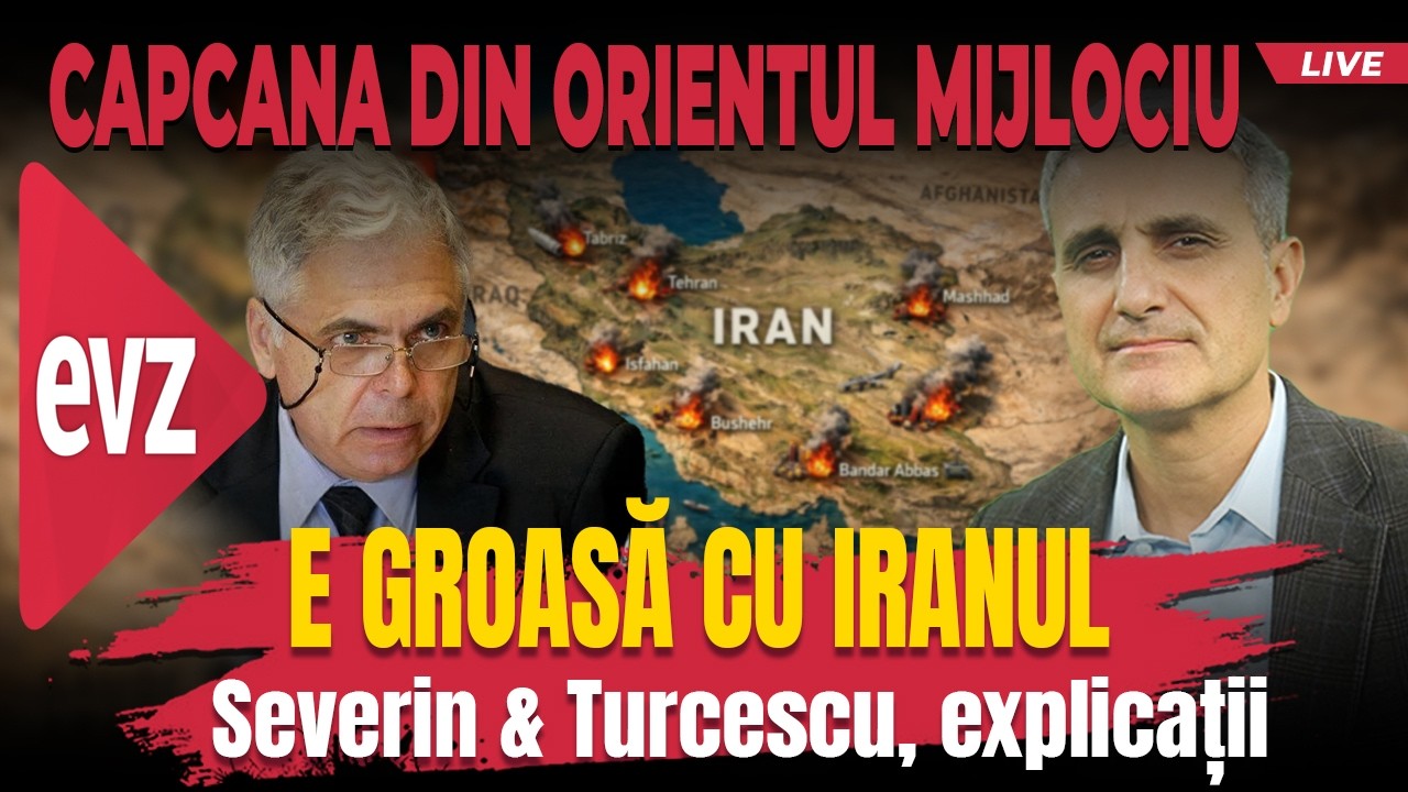 E groasă cu Iranul. Hai LIVE cu Turcescu