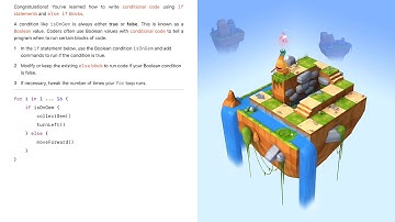 Swift Playgrounds - Learn To Code 1 - 04.04. Conditional Climb