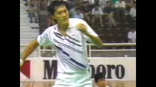 1989 Malaysian Open Badminton sf- Zhao Jian Hua 赵剑华 vs Eddy Kurniawan